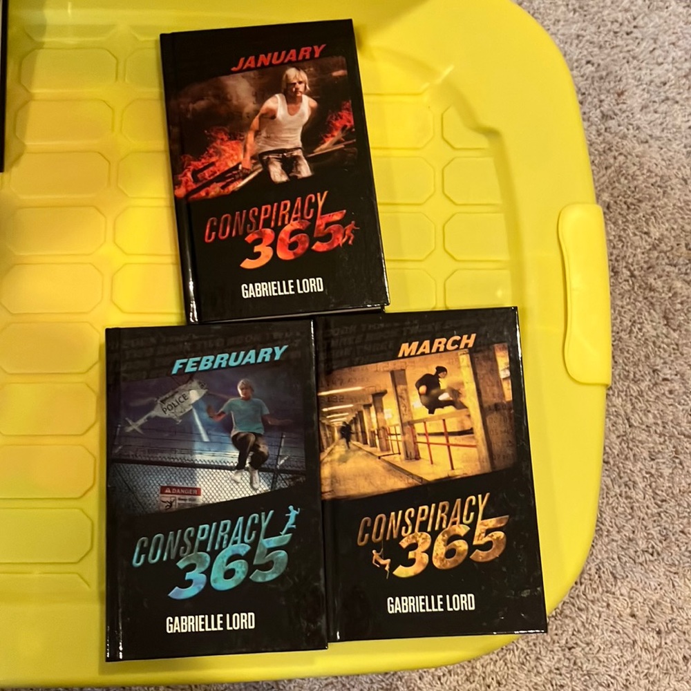 Books    Conspiracy 365 set of 3